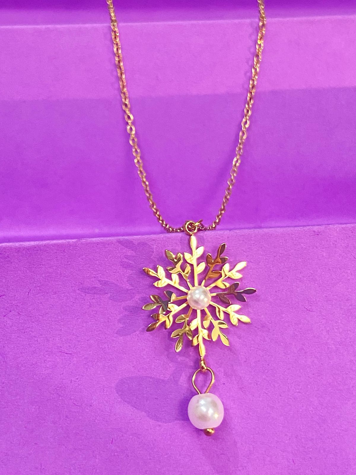 Radiance Snowflake Necklace